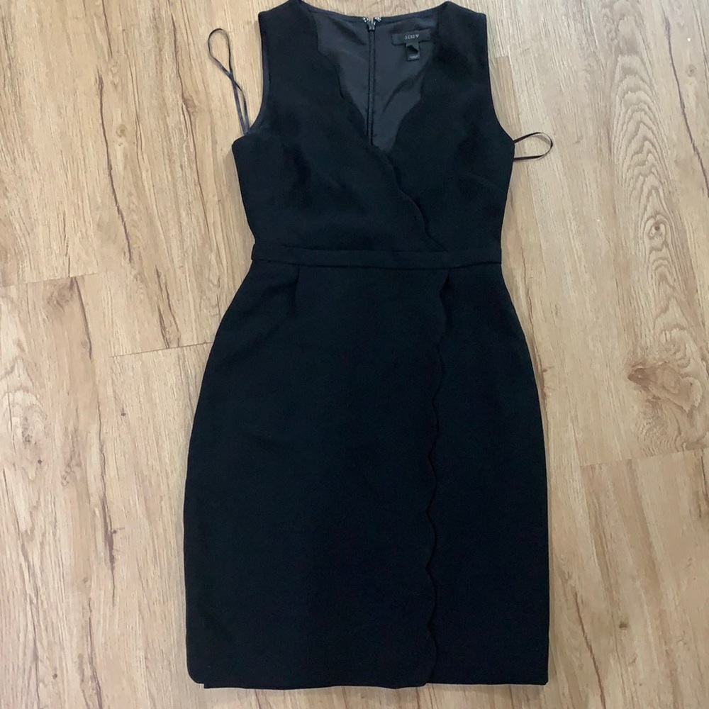 Black J. Crew dress